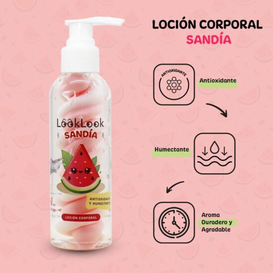 Loción Corporal Sandia Look Look - Imagen 3